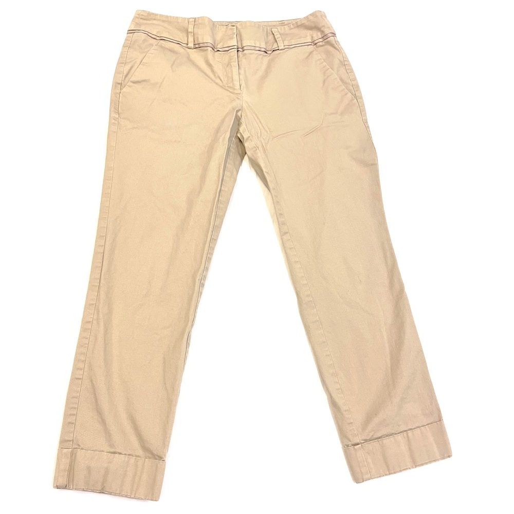 New York & Company 7th Avenue Khaki Cropped pants